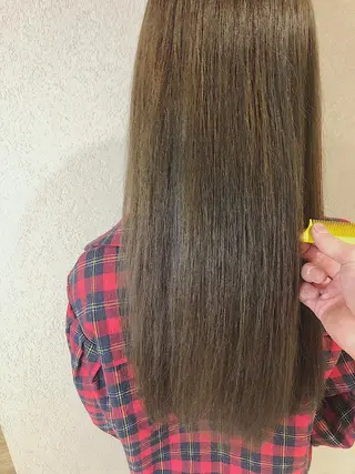 ロング カラーモデル募集中 美容室ハピスのヘアスタイル