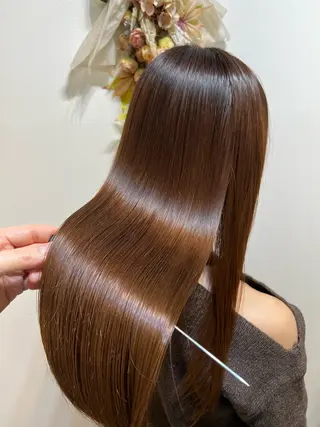 ロング 🌕酸性縮毛矯正 高野竜🌕のヘアスタイル
