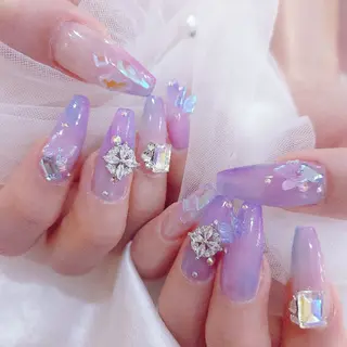 ネイル 梅田🦄中崎町🩵 u n o 0 1のネイルデザイン