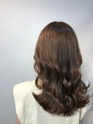 セミロング 髪質改善のプロ☘️ 二村祐輝のヘアスタイル
