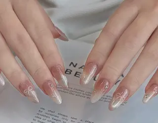 ネイル By moonネイル 🌷ワンホン/韓国風のネイルデザイン