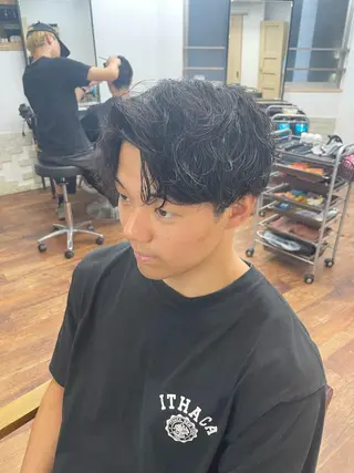 パーマ メンズ RITSUKI横浜 メンズ特化😎のヘアスタイル