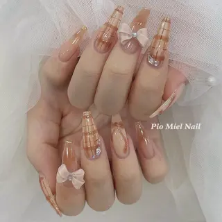 ネイル HANA 長さだしのネイルデザイン