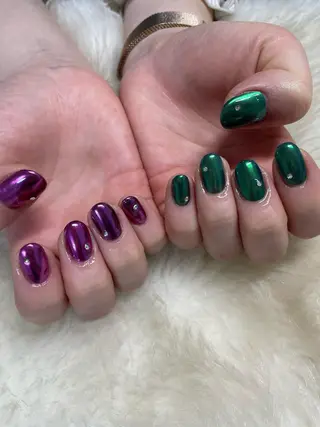 ネイル en　nail 池袋店所属・個性派🌺推しネイル 💅💞hota🐇のネイルデザイン