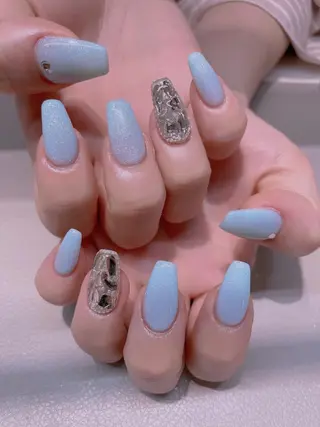 ネイル 長さだし専門店 M2　rikaのネイルデザイン