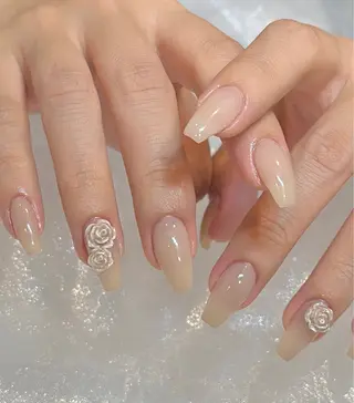 ネイル 🧸原宿の美フォルム ネイリスト🧸いいだのネイルデザイン