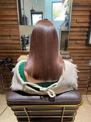 ロング 安倍 辰哉のヘアスタイル