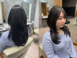 セミロング fond.【津田沼】 MIHOのヘアスタイル