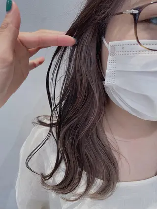 セミロング カラー 🦖鶴岡 香純🦖のヘアスタイル