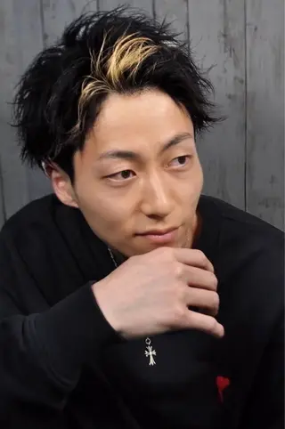 ショート ヘアアレンジ メンズ ⚡️メンズ特化⚡️ 倉林 隼大のヘアスタイル