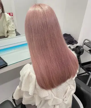 ロング カラー ウルフカットマスター みつきのヘアスタイル