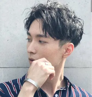 パーマ ayane / ロングレイヤーカットのヘアスタイル