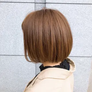 ショート 🪞縮毛矯正/透明感 カラー🪞まなのヘアスタイル