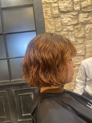 ミディアム 大城 統也のヘアスタイル