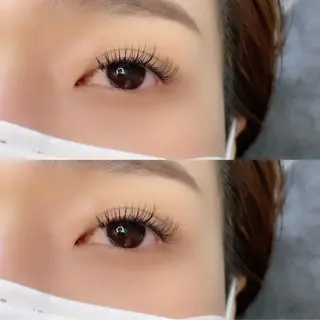 マツエク・マツパ evereyes モニターのマツエク・マツパデザイン