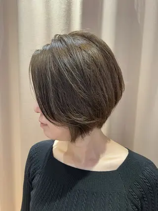 ショート カラー カットモデル様 募集中のヘアスタイル