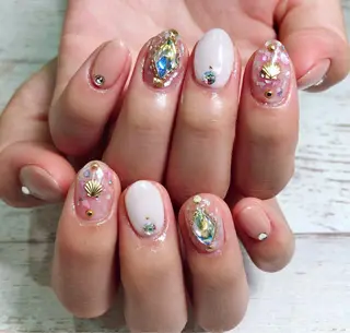 ネイル Lino+ ネイル&よもぎ蒸しのネイルデザイン