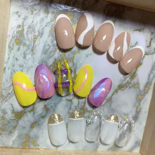 ネイル Nailsalon BLOOM🌷 山崎のネイルデザイン