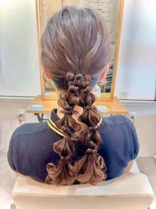 ロング rinrin 天文館のヘアスタイル