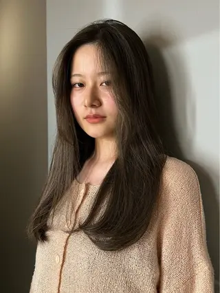 ロング カラー 似合わせカット 🌿‬しゃらのヘアスタイル