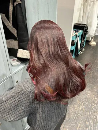 ロング 稲本麻衣 【韓国ヘア】のヘアスタイル