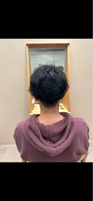 ショート hair make ONE007　辻堂所属・北條 雅樹のヘアスタイル