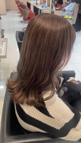ロング カラー 🎀カットカラーモ デル募集/あゆり🎀のヘアスタイル