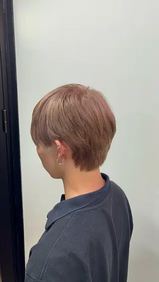 ショート カラー メンズ 🦄カイ/メンズ 韓国ヘア/メイク🦄のヘアスタイル