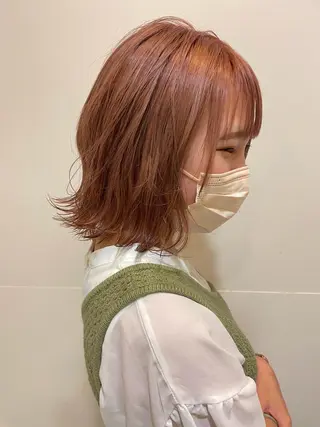カラー ✄折橋 彩花🐶🍑のヘアスタイル
