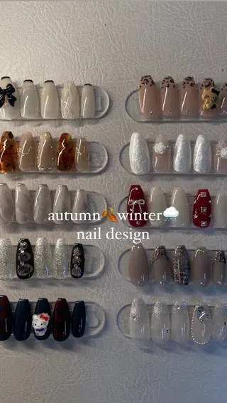 ネイル HIKARI 4uまつ毛ネイルのネイルデザイン