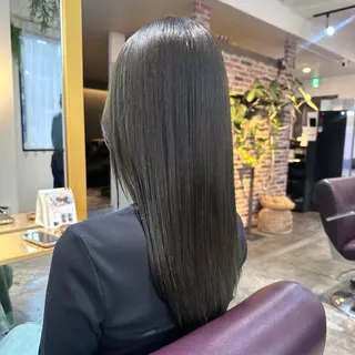 ロング カラー Saki💛心斎橋 レイヤー/艶髪のヘアスタイル