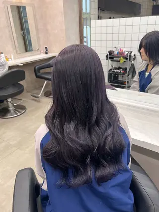 ロング カラー 💖札幌カラー 指名No.1💖玲奈のヘアスタイル