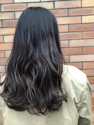 ロング カラー ヘアアレンジ 透明感カラー🤎 ゆりのヘアスタイル