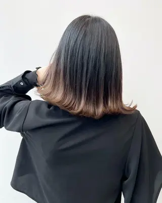 ミディアム 【公式】amble luxe 中野のヘアスタイル