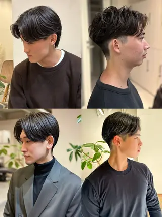 ショート フェザーショート パーマ/RYOTAのヘアスタイル