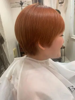 ショート メンズ／パーマ ／レディース髪質改善のヘアスタイル