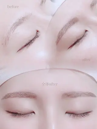 アイブロウ eyelash  L umiereYAMAのマツエク・マツパデザイン