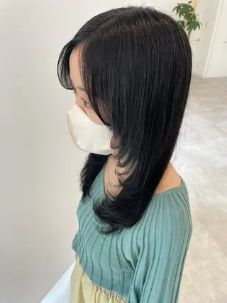 セミロング パーマ/ショートボブ Aoyagiのヘアスタイル