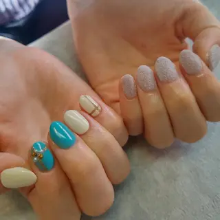 ネイル ジェヌインネイル 河内のネイルデザイン