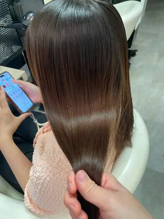 セミロング girly/ヘア メイクMitsukiのヘアスタイル