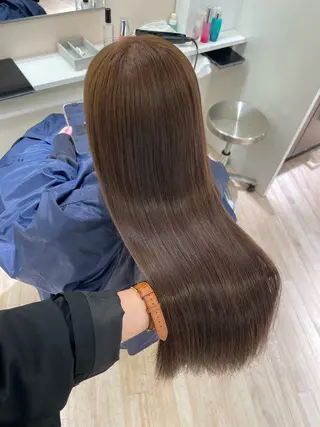 セミロング カラー Parve Mix /頓宮 稚愛🤍のヘアスタイル