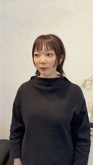 ショート カラー ウルフ/ボブ/レイヤ ーカット◎ricoのヘアスタイル