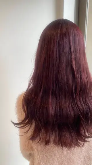 ロング カラー aimee 北垣 愛夏のヘアスタイル