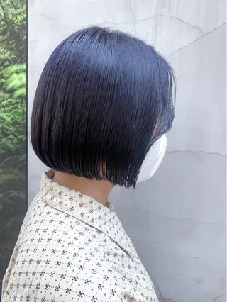 ショート カラー ヘアアレンジ yuka .のヘアスタイル