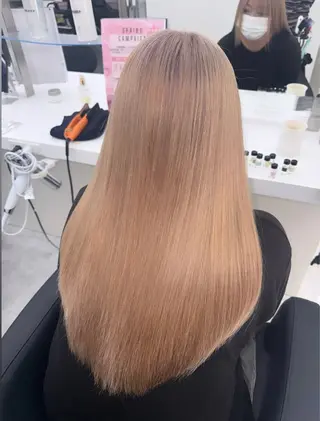 ロング カラー 海外girl/ハイト ーン/riko🫧のヘアスタイル