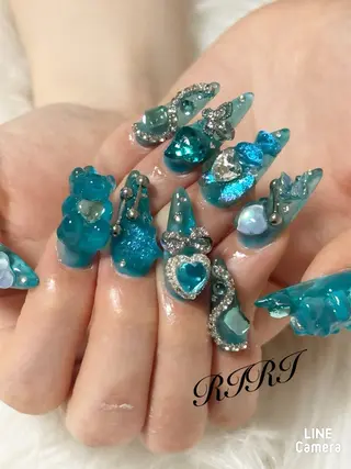 ネイル riri オーナーのネイルデザイン