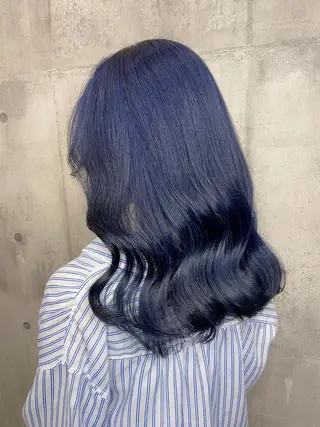 ロング カラー LUXBE LUCE ひなののヘアスタイル