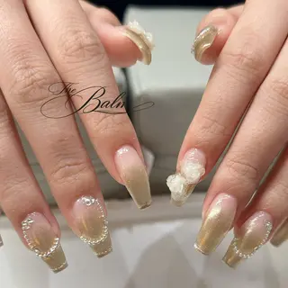 ネイル THE BALM🤍 金宮のネイルデザイン