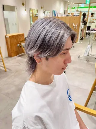 カラー メンズ レイヤー/ショート chere狭山のヘアスタイル
