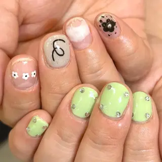 ネイル 4/16🈳あり✧* ayanaのネイルデザイン